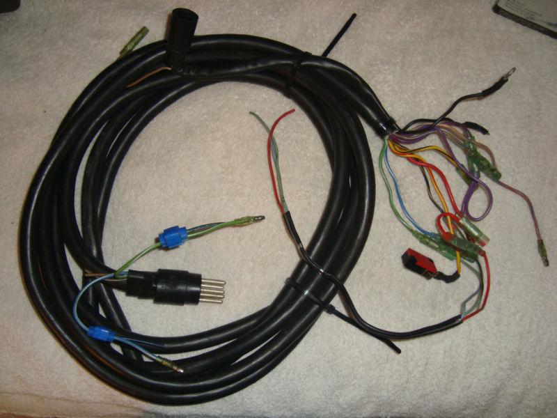 Mercury outboard engine motor wiring harness 8 pin and 5 pin neautral safety 