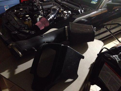 2007-2009 and 2010-2012 mustang shelby gt500 c&l cold air kit 5.4 supercharged