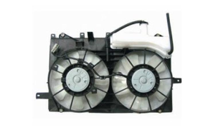 Depo replacement ac condenser radiator cooling fan assy 2004-2009 toyota prius