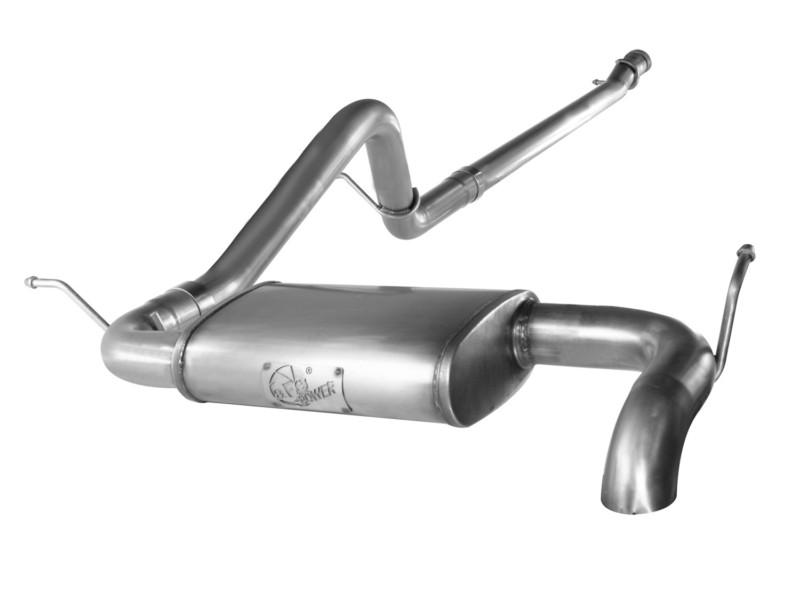 Afe power 49-46212 machforce xp cat-back ss-409 exhaust system 12-13 wrangler