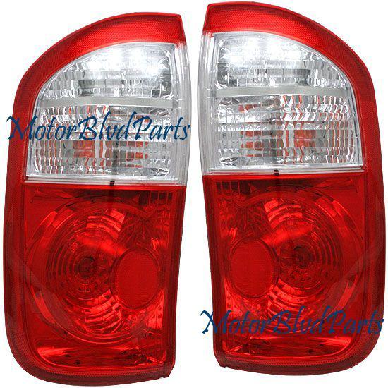 00-06 tundra double cab tail lights lamps right+left