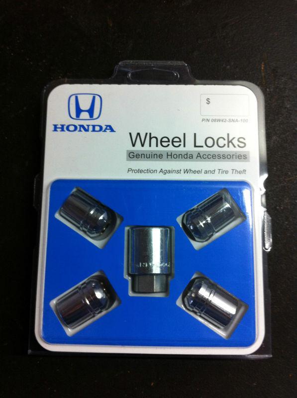 Honda oem wheel lock kit ***new***