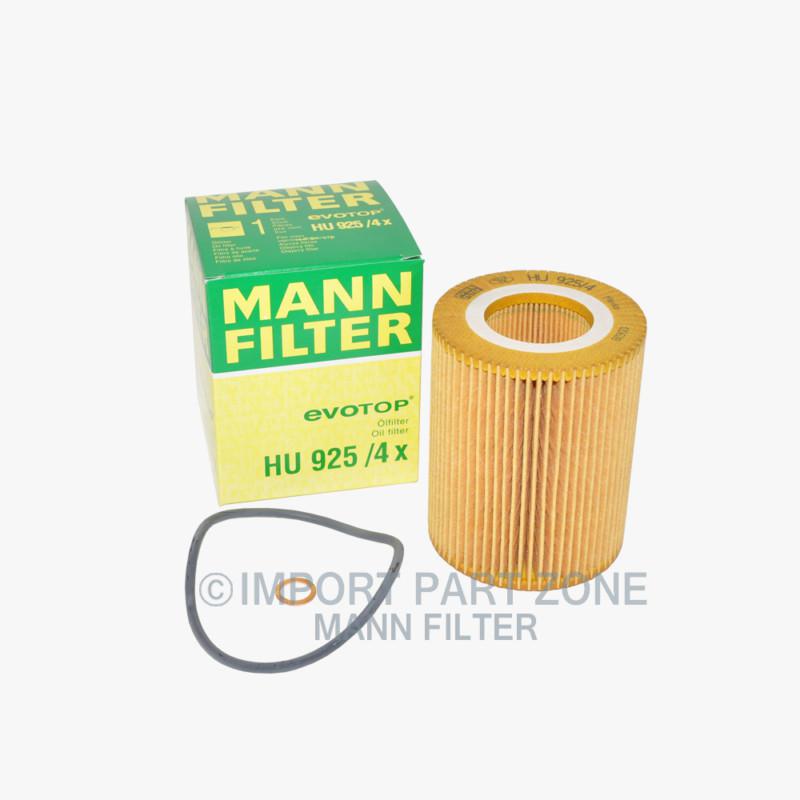 Bmw engine oil filter mann-filter oem hu92 5/4x