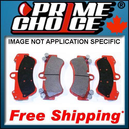 New premium complete set of front ceramic disc brake pads with shims