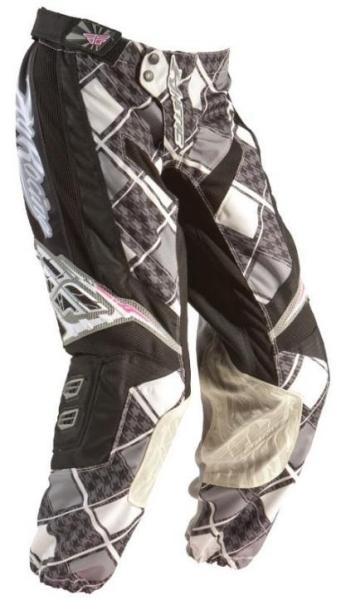 Fly racing womens kinetic race offroad pants black size 11/12