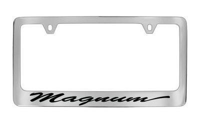 Dodge genuine license frame factory custom accessory for magnum style 2