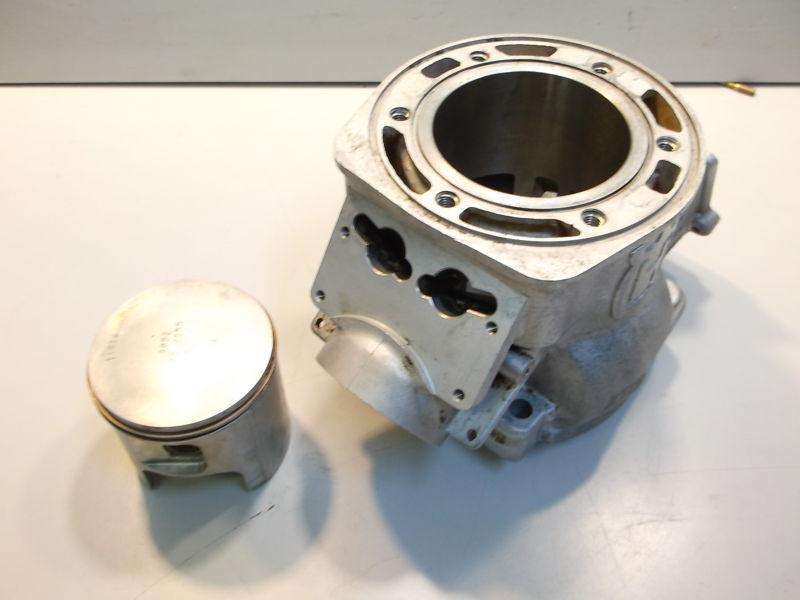 Husqvarna 360 engine cylinder & wiseco piston good shape 1993-2002 wr360 wxe360