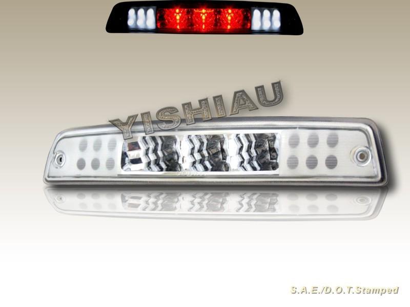 1994-2001 dodge ram  chrome led 3rd third l.e.d. brake cargo light 