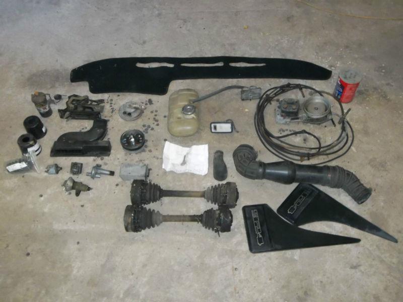 Fuel injection, electronics, accesories, half axles and more