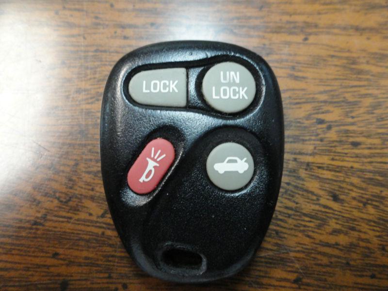 Chevrolet/gm keyless entry remote gm1626307499 