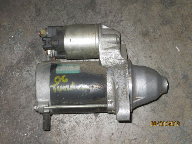 2000 01 02 03 04 05 06 toyota tundra starter motor 6 cyl v6