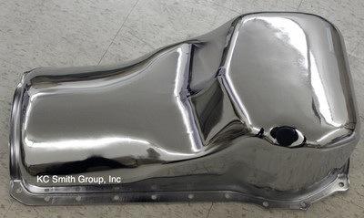 1970-1980 ford cleveland oil pan chrome, 351/351c/351m/400  