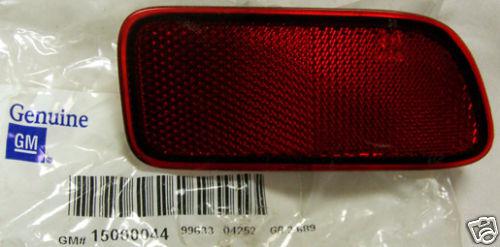 Chevrolet trailblazer 15000044 side marker light lh original oem part new