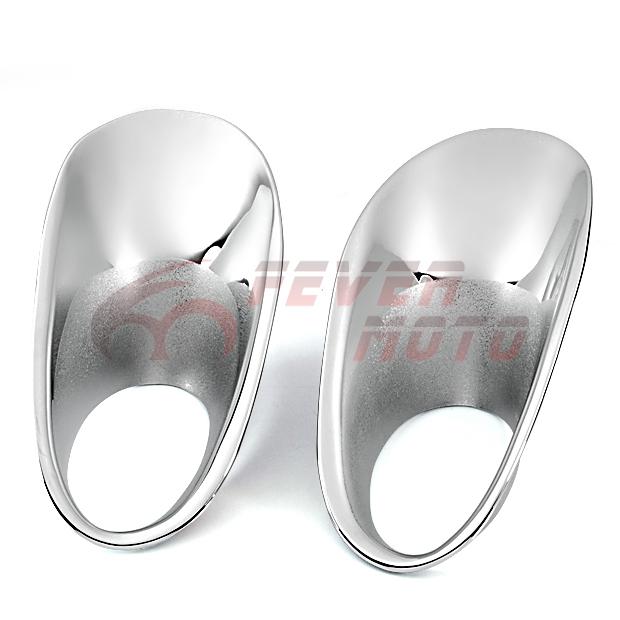 Fm chrome fit honda accord 08-09 sedan 4 door fog light lamp cover trim hot new