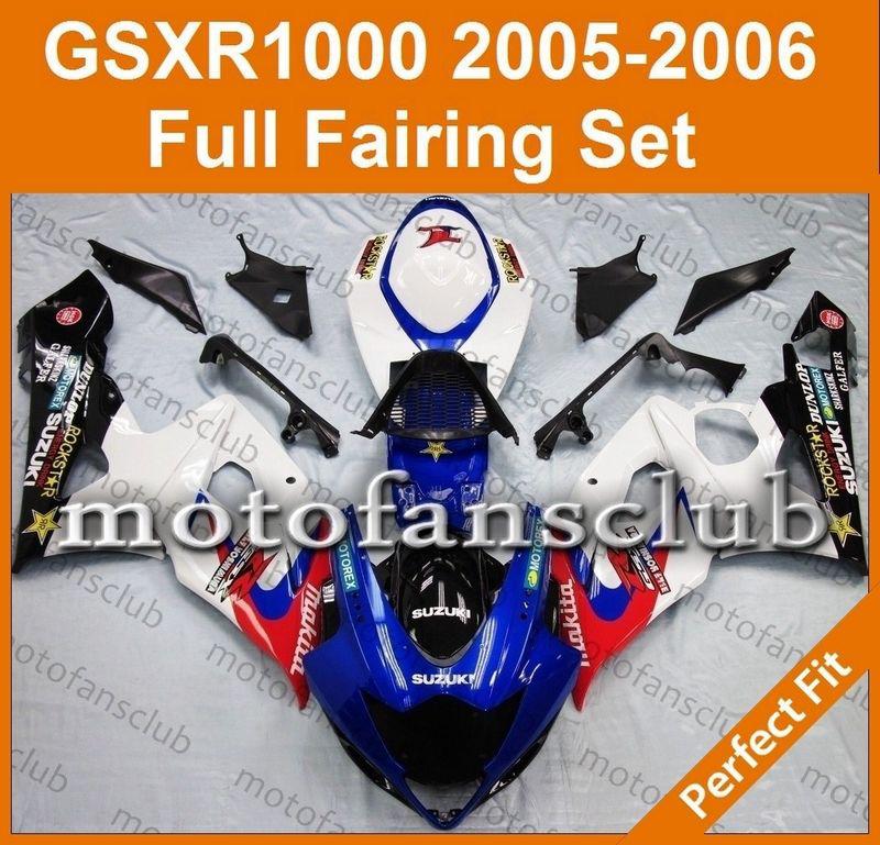 Fit suzuki gsxr 1000 05 06 gsx-r 2005 2006 fairing bodywork plastics k5 #30 b