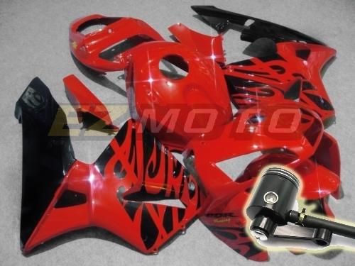 Free brake fluid reservoir! inj fairing for honda cbr 600 rr 05 06 al