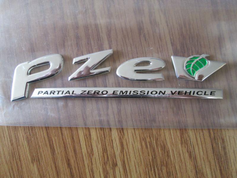 Pzev emblem badge genuine subaru impreza legacy forester