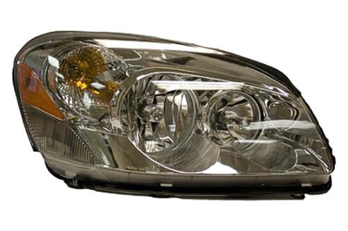 Replace gm2503276 - 06-07 buick lucerne front rh headlight assembly 4-bulb