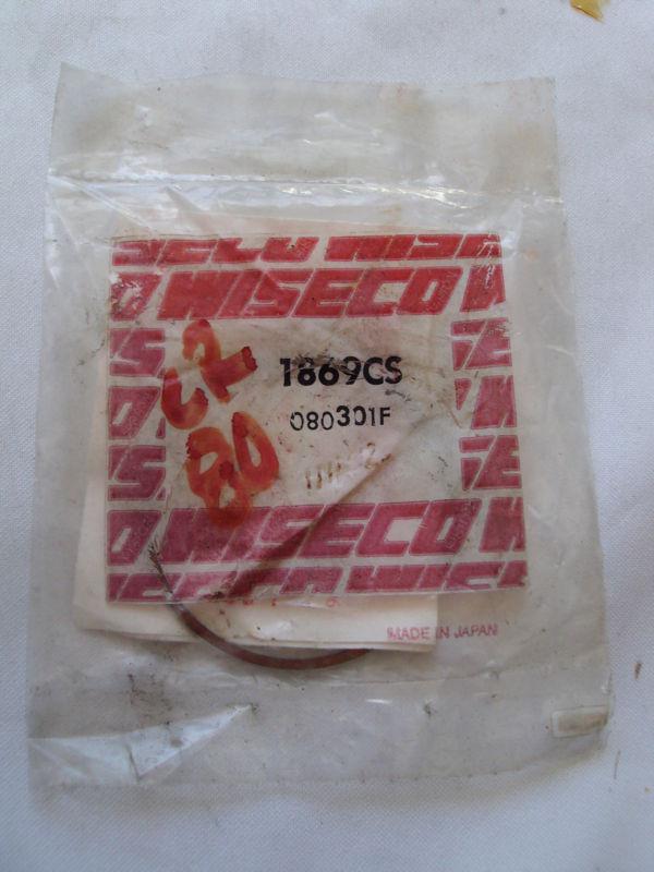 Wiseco piston ring suzuki rm-80 rm80 1986-2001 47.50mm !!!!