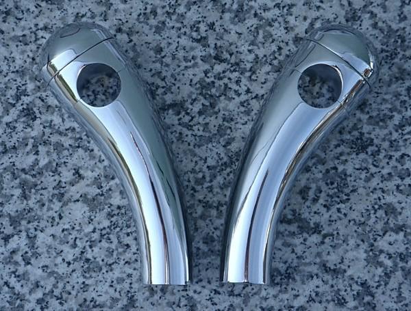 Honda shadow vt 750 1100 vtx 1300 1800 chrome 6" risers