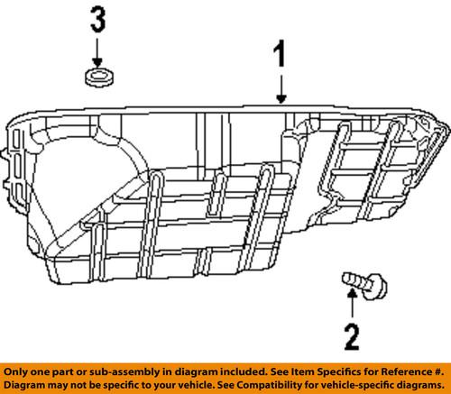 Mopar oem 6101419 transmission-transmission pan bolt