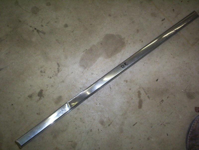 1953 1954 chevrolet 4 door car front door center trim molding 210 model dr