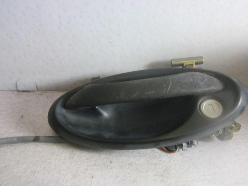 1994-1998 saab 900 front exterior left door handle oem *p48