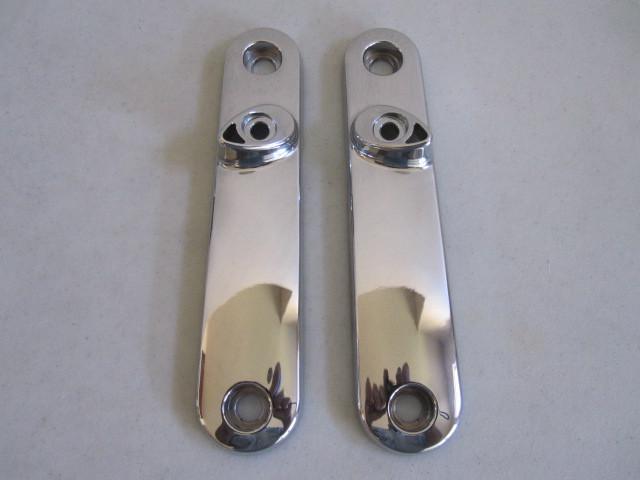 Harley original bullet chrome turn signal mounts left and right 4 touring models