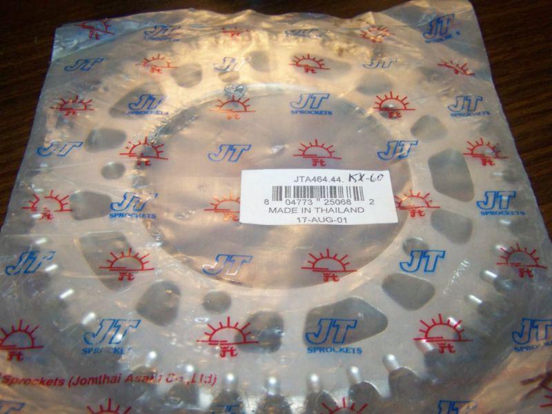 Jt 44 tooth aluminum rear sprocket 420 pitch jta464.44 for kawasaki kx60