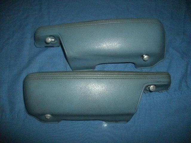 1976 77 78 79 80 aspen volare blue armrests right and left