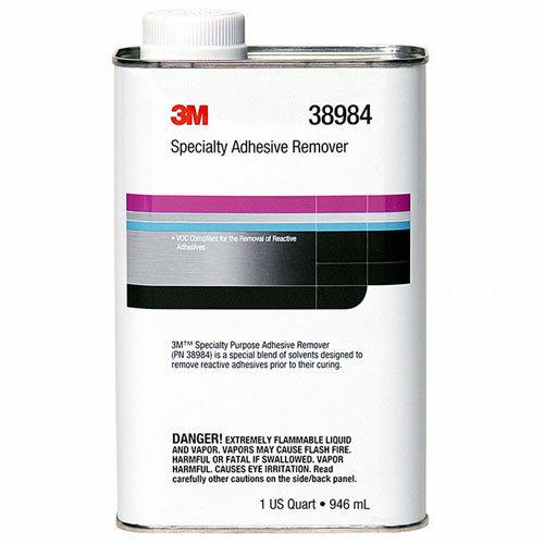 3m specialty purpose adhesive residue remover voc compliant 1 quart 38984