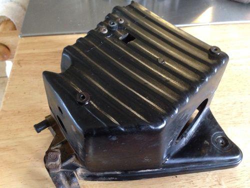 1979 79 honda xl 250 xl250 air intake filter box container frame