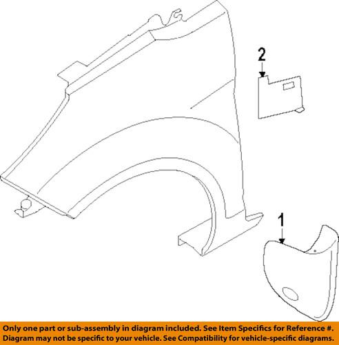 Ford oem be8z16a550ac mud flap-mud guard