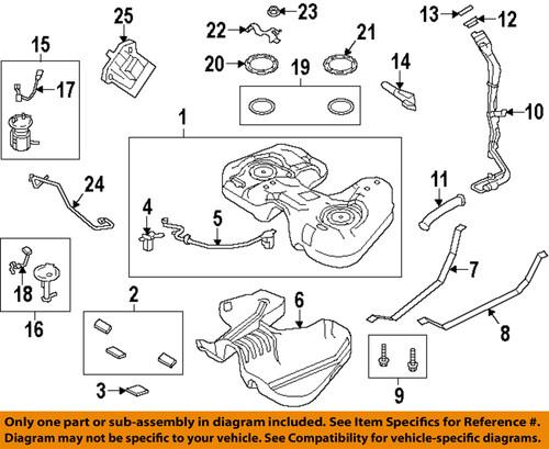 Ford oem dg1z9a299d fuel system-fuel sender unit