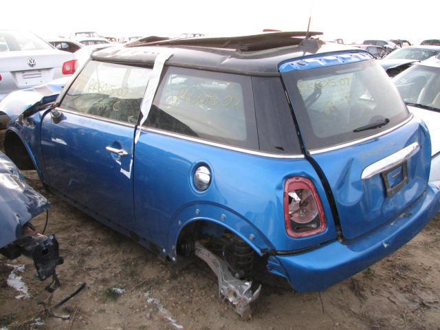 2007 mini cooper floor center console black 972648