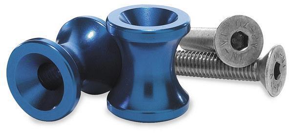 Vortex swingarm spools 6mm blue