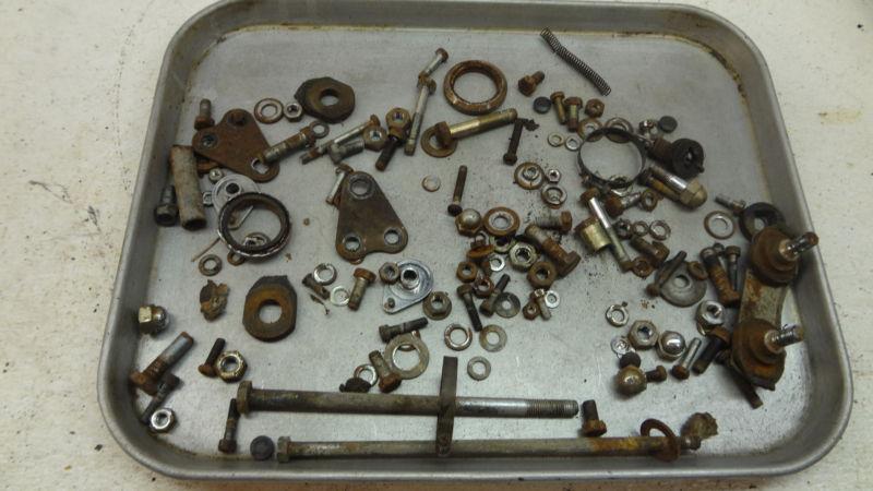 1973 yamaha rd350 rd 350 y266-1' misc bolts and parts