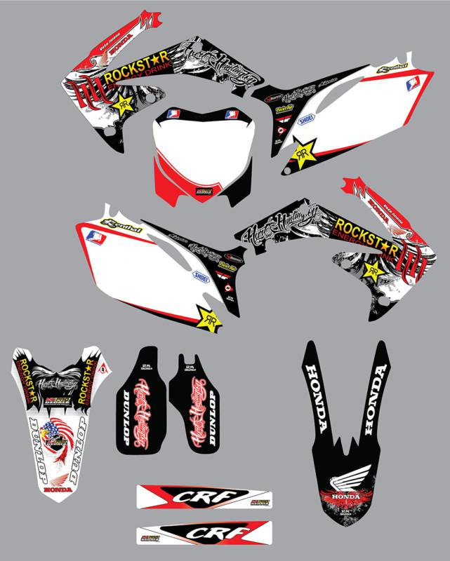 Hart & huntington complete graphics kit crf 450 2009-2012 crf250 10-13