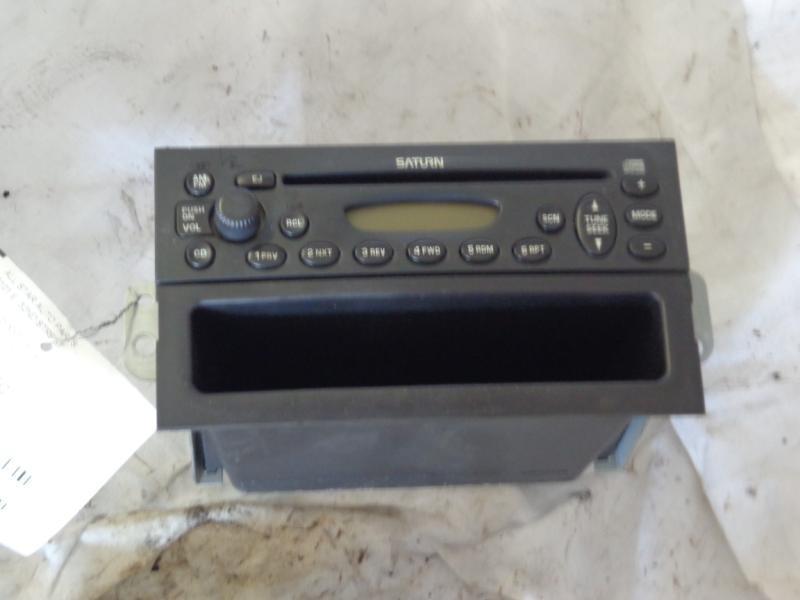 00 01 02 03 saturn l series sedan audio equipment am-fm-cd player opt u1c