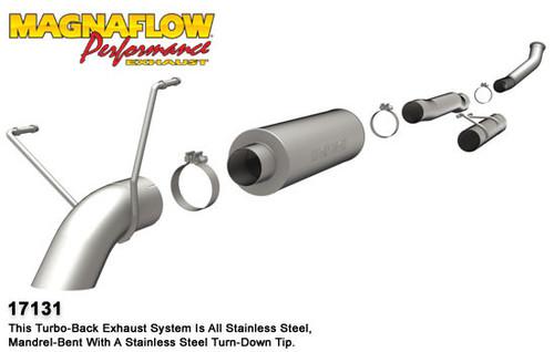 Magnaflow 17131 dodge diesel cummins, 4in. system off road pro series exhaust