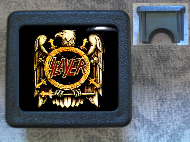 Hp slayer trailer hitch plug cover eagle thrash metalband accessory