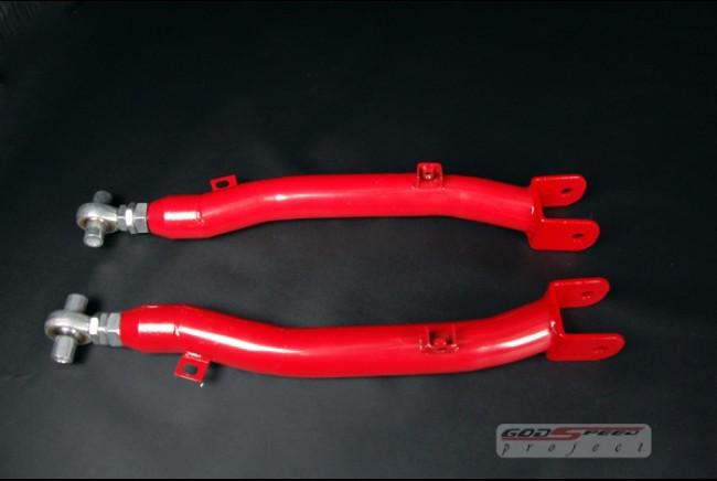 Godspeed red subaru impreza wrx sti ej20 ej25 gdb gda gc8 trailing control arms