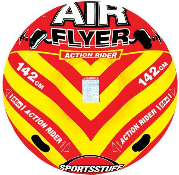 Sportsstuff air flyer snow tube 1 person - yellow/red - 56" diameter 30-3524