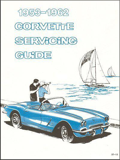 Complete corvette factory repair shop & service manual 1961 & 1962