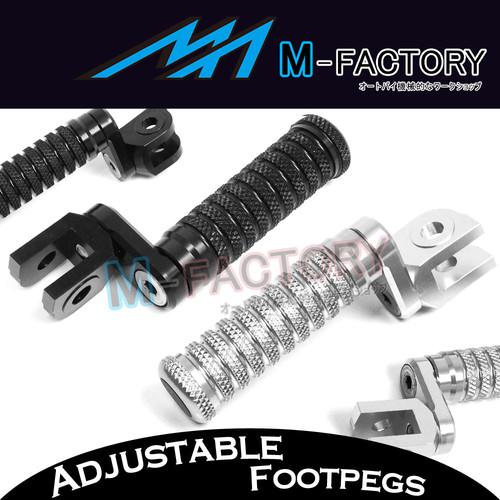 Billet adjustable riser foot pegs honda vtr1000 firestrom 97-02 03 04 05 06 07