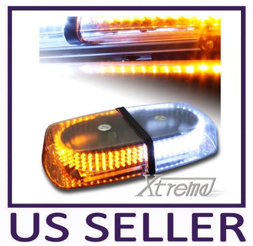 Multi colors 240 led vehicle roof top warning strobe light with magnetic base