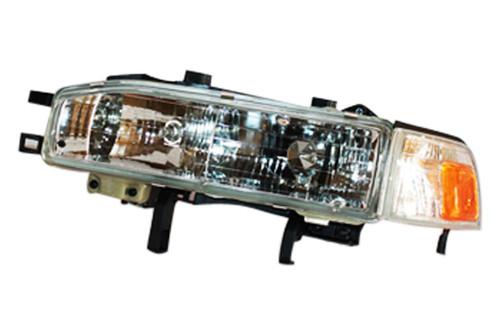 Tyc 20-1715-00 - 1990 honda accord left replacement headlight assembly