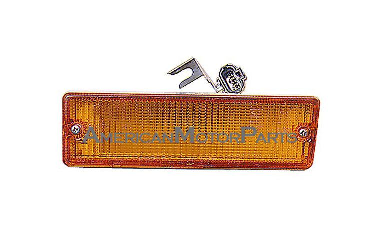 Passenger side replacement bumper park turn signal light 88-89 nissan pickup