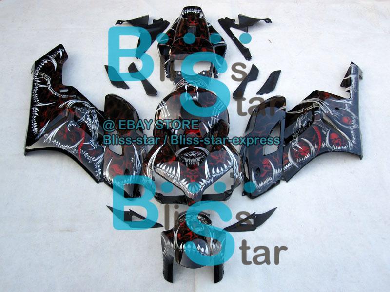 Injection fairing bodywork kit set fit cbr 1000 rr cbr1000rr 2004-2005 65 w13