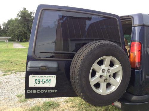 2003 land rover discovery rear cargo door with trim an all the hardware 